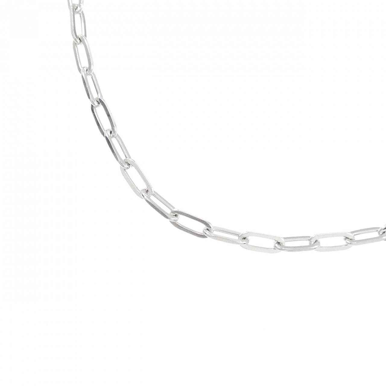 K18WG chain necklace