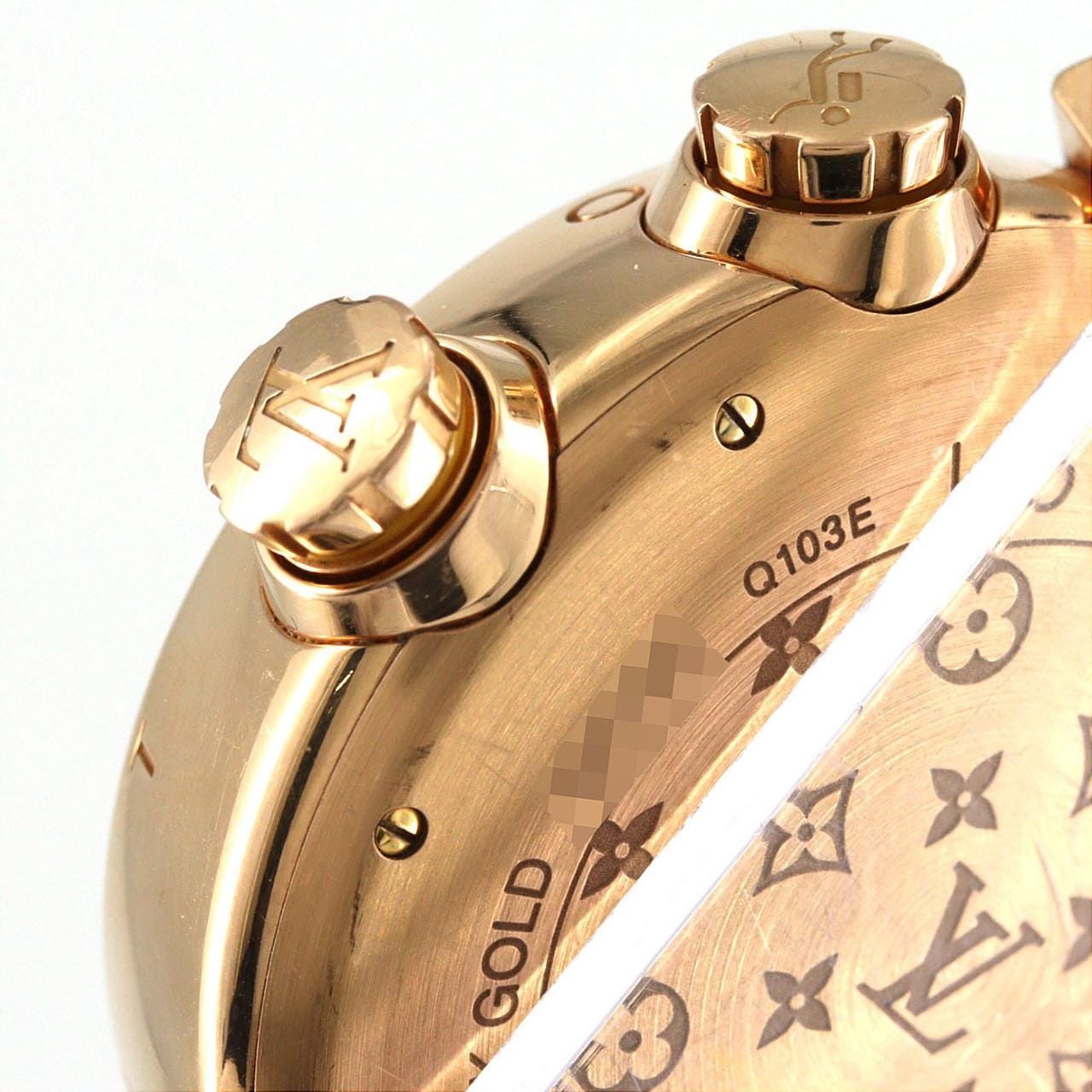 ルイヴィトン タンブールダイバー PG Q103E PG･RG 自動巻