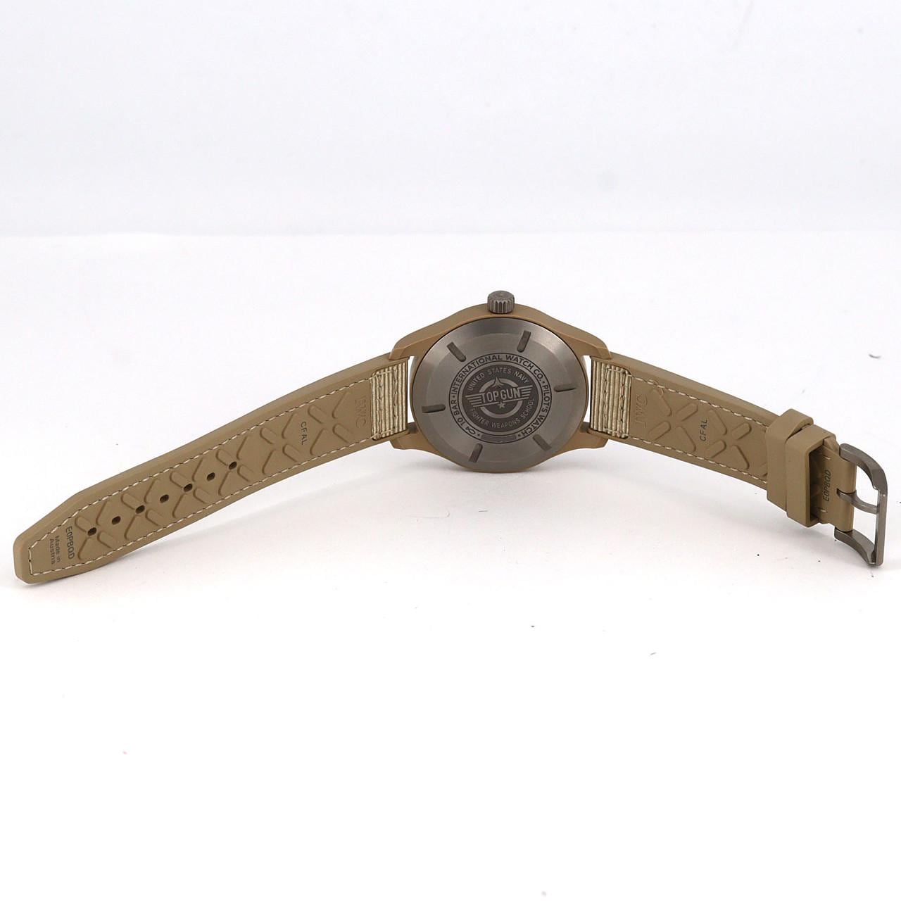 IWC PILOT Watch 41 Top Gun "Mojave Desert" IW328106 Ceramic Automatic