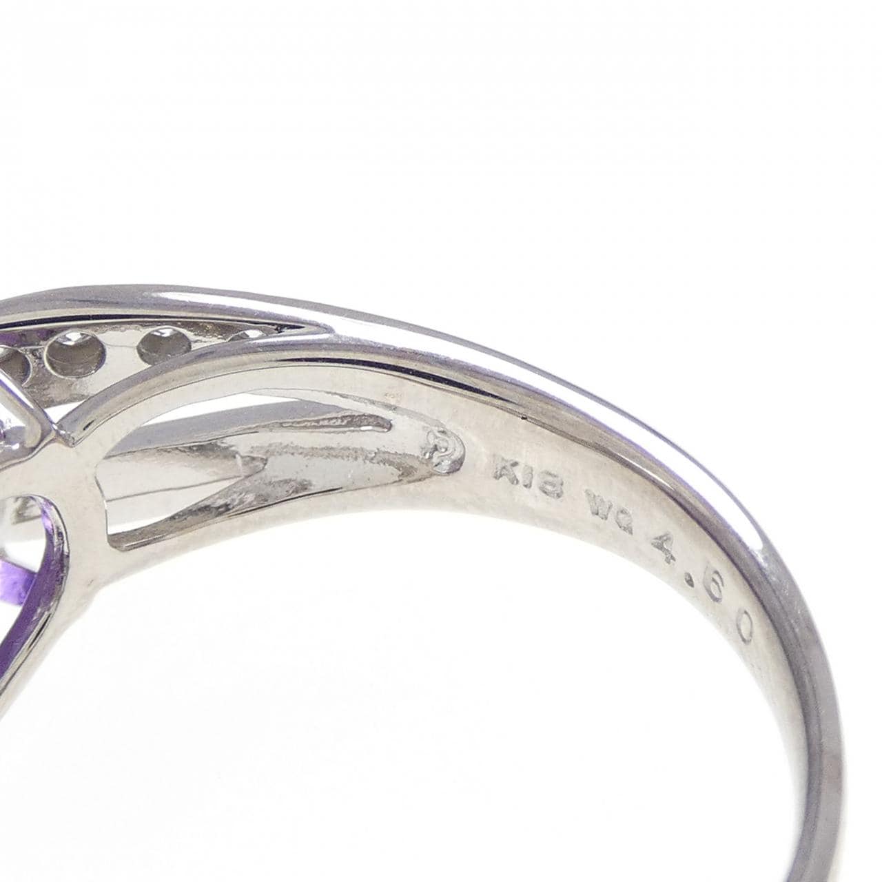 タサキ アメジスト リング 4.60CT