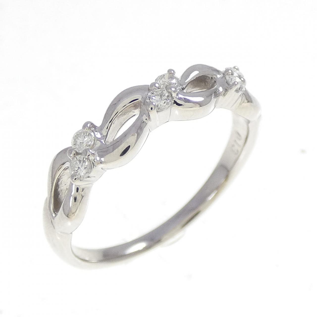 PT900 ダイヤモンド リング 0.13CT