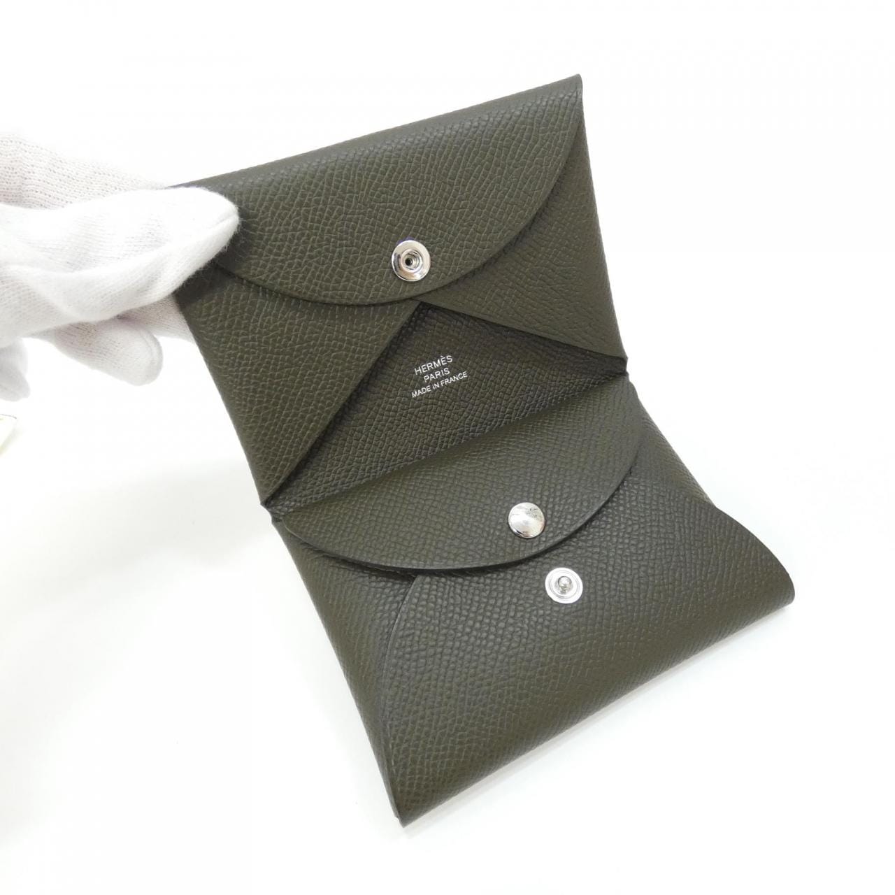 【未使用品】エルメス カルヴィ デュオ 083035CK コインケース