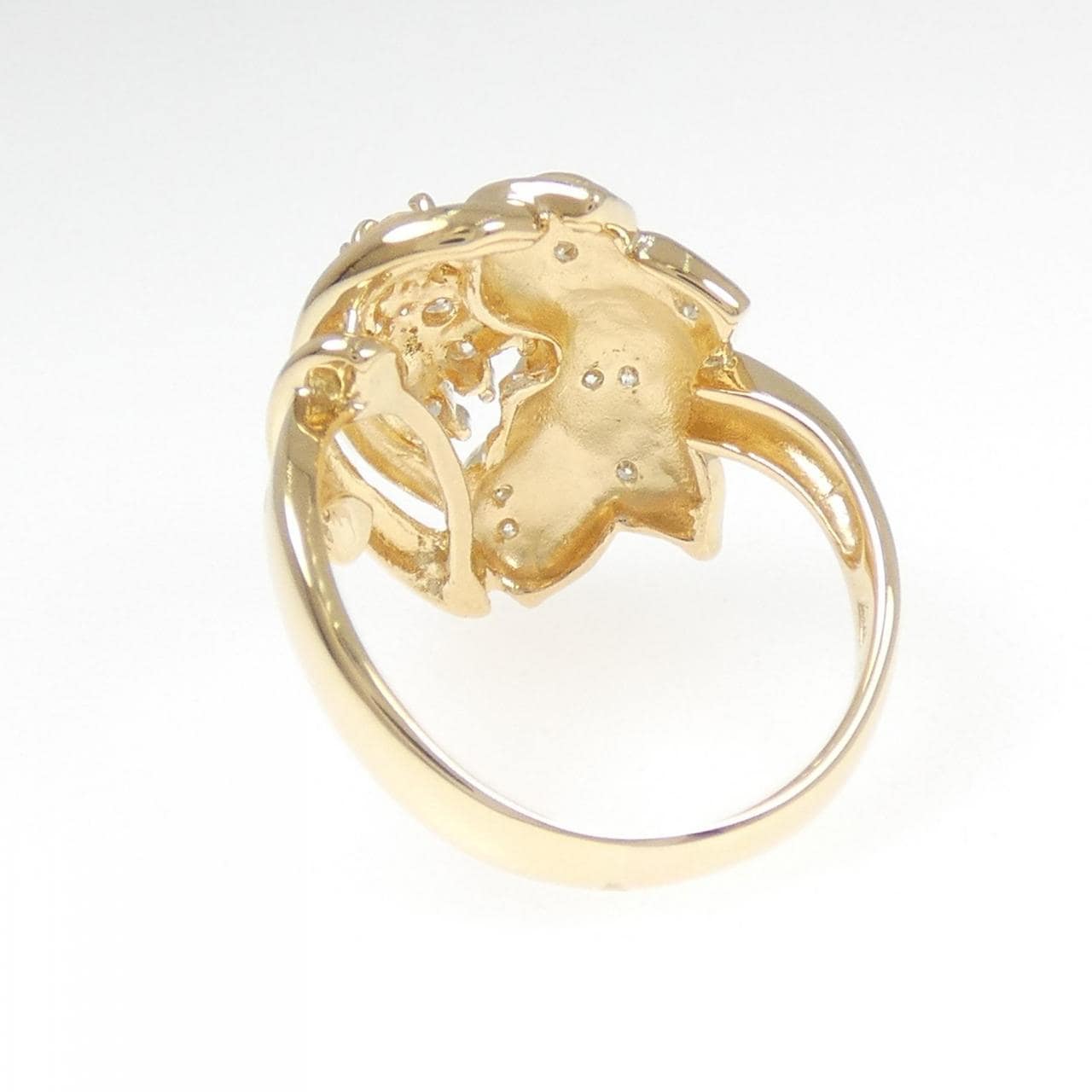 K18YG ダイヤモンド リング 0.43CT