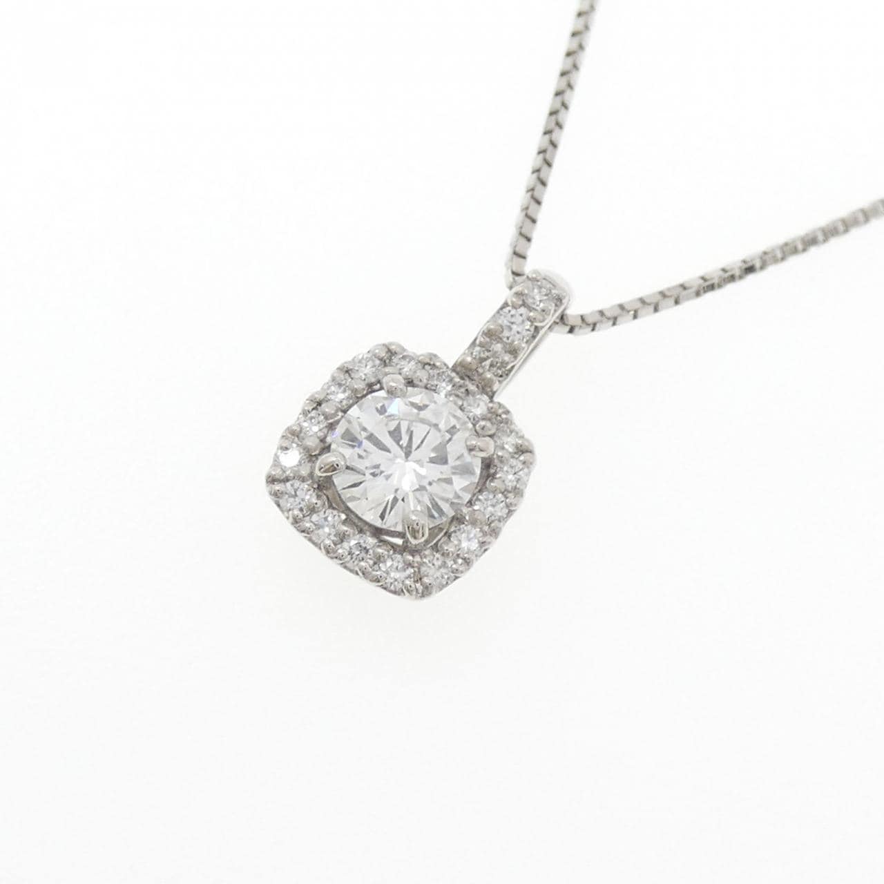 PT900/PT850 ダイヤモンド ネックレス 0.509CT E SI2 Good