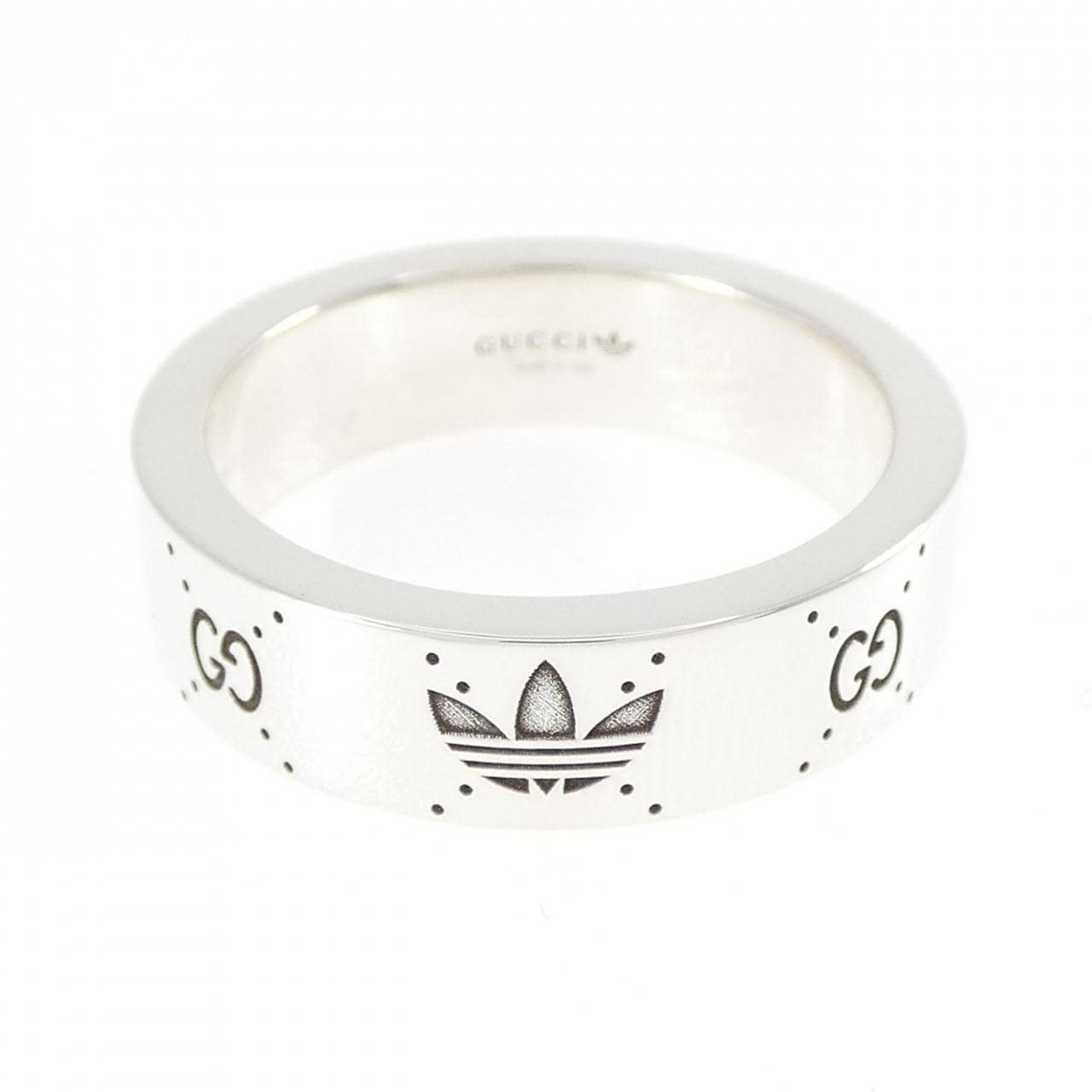 グッチ adidasxGucci エングレービング リング