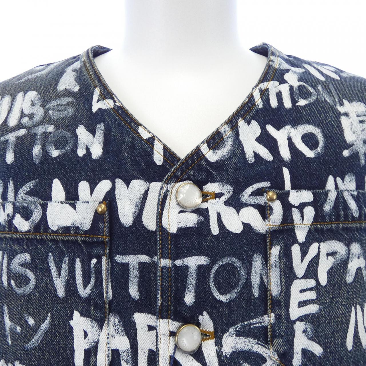 ルイヴィトン LOUIS VUITTON デニム カラーレスジャケット NIGO HTA65WXRZ ジャケット