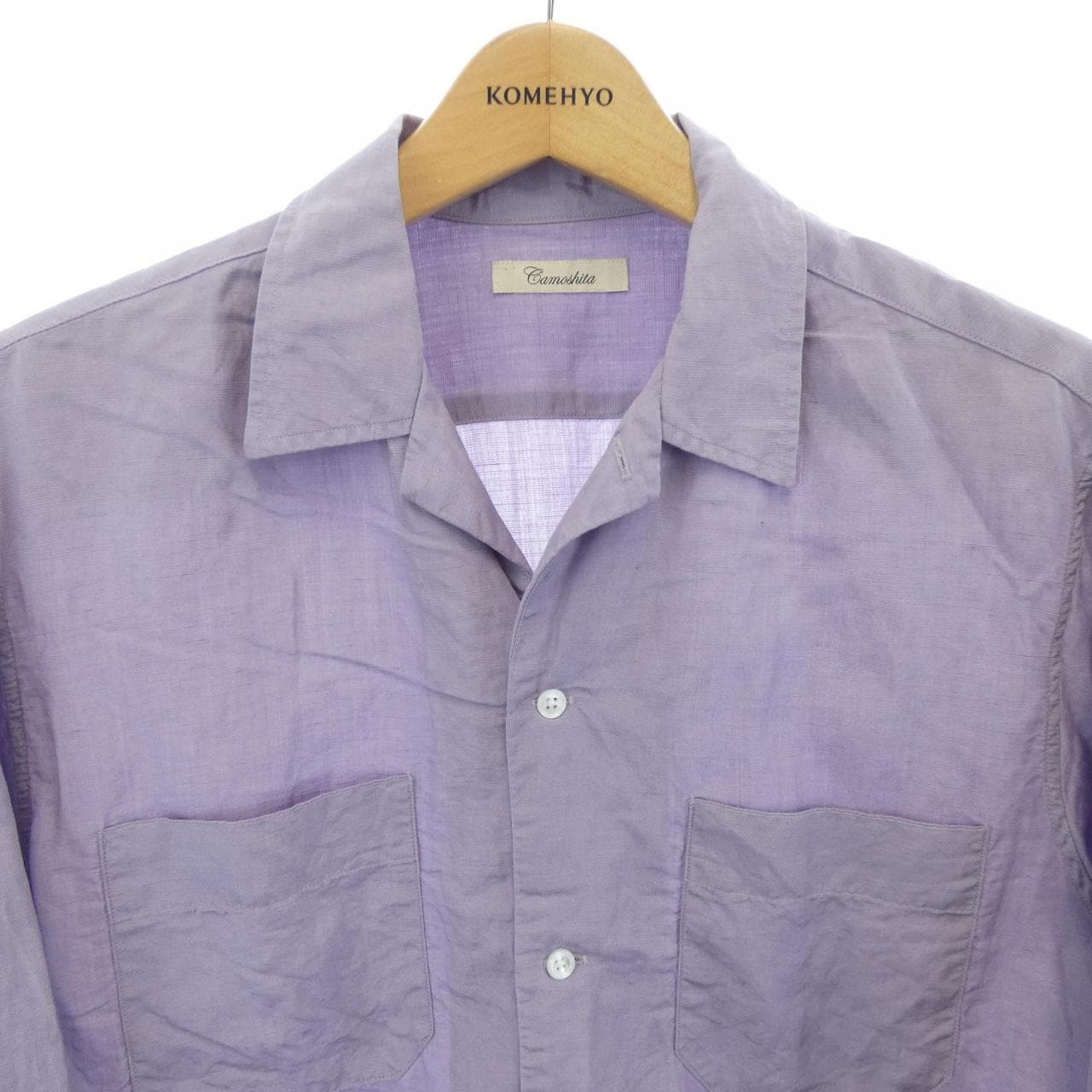 カモシタ Camoshita シャツ
