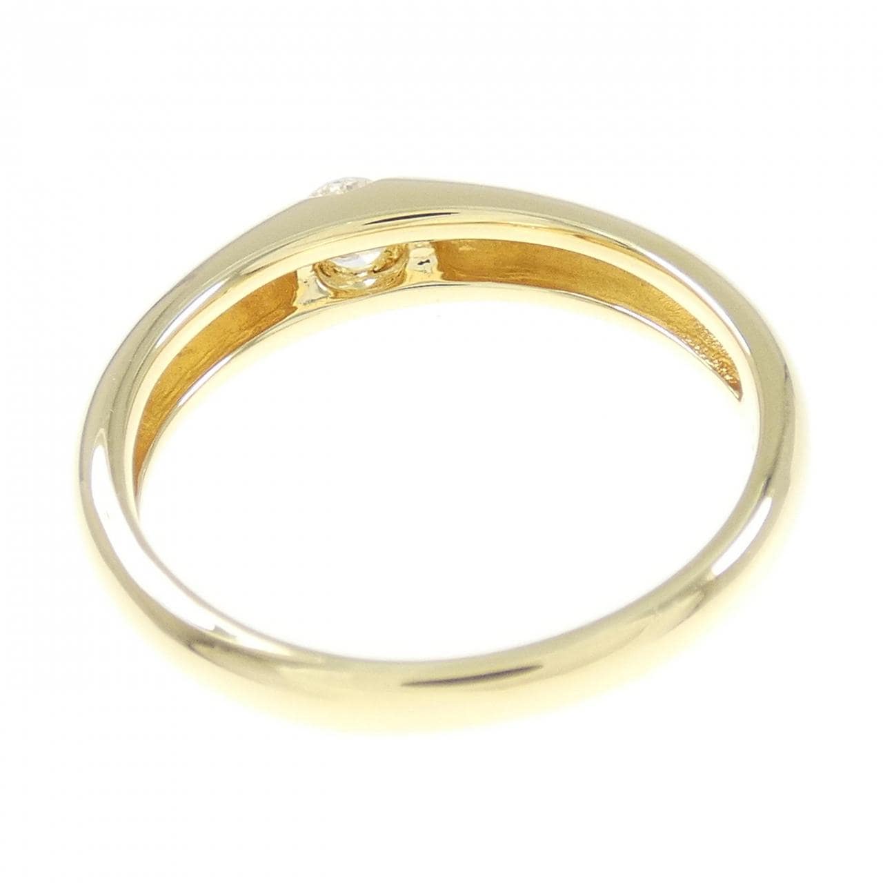 K18YG ダイヤモンド リング 0.14CT