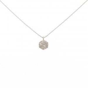 PT900/PT850 ソリティア ダイヤモンド ネックレス 0.58CT