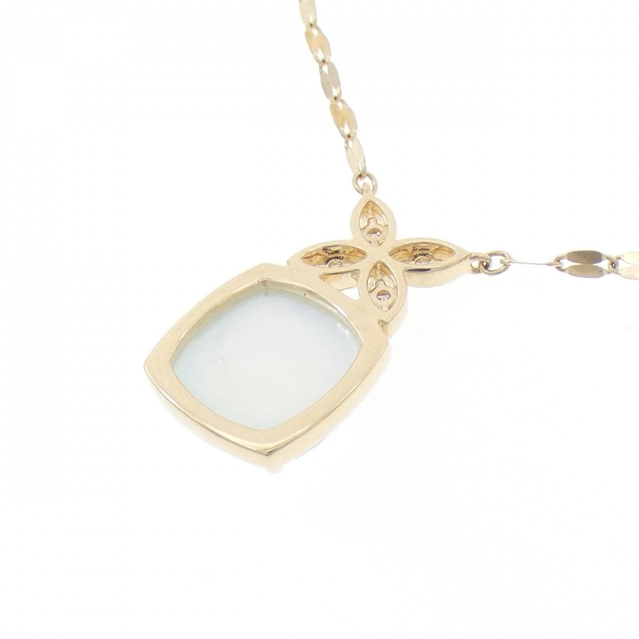 K10YG カラーストーン ネックレス