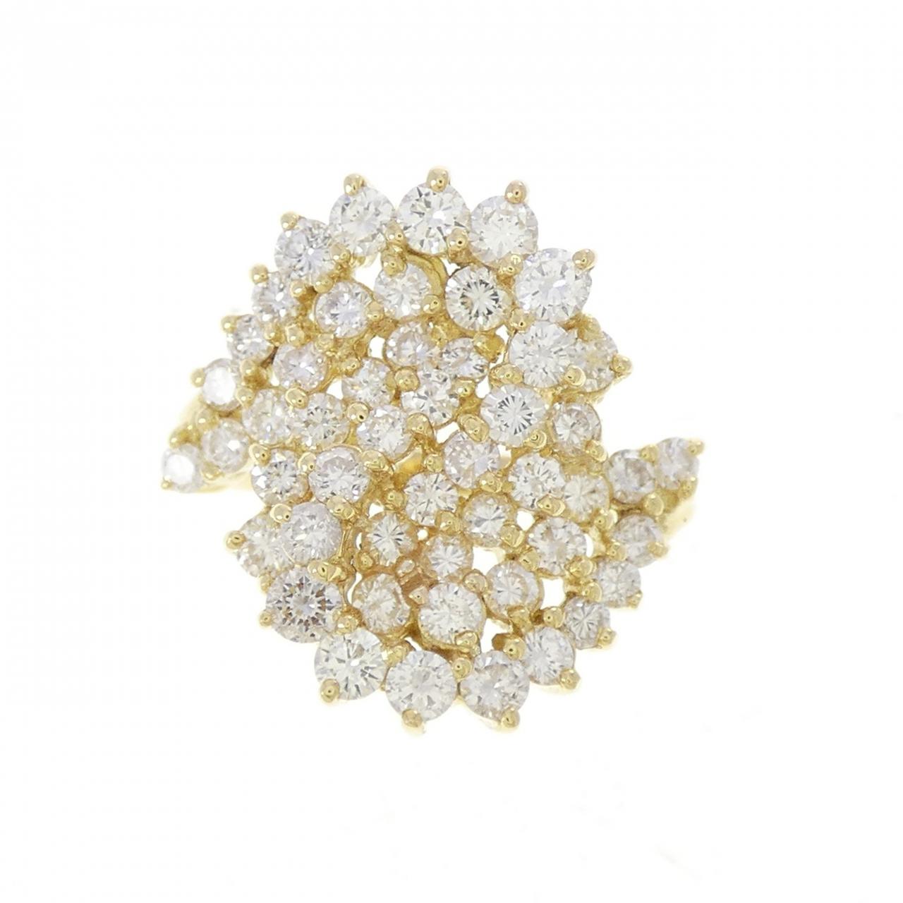 750YG ダイヤモンド リング