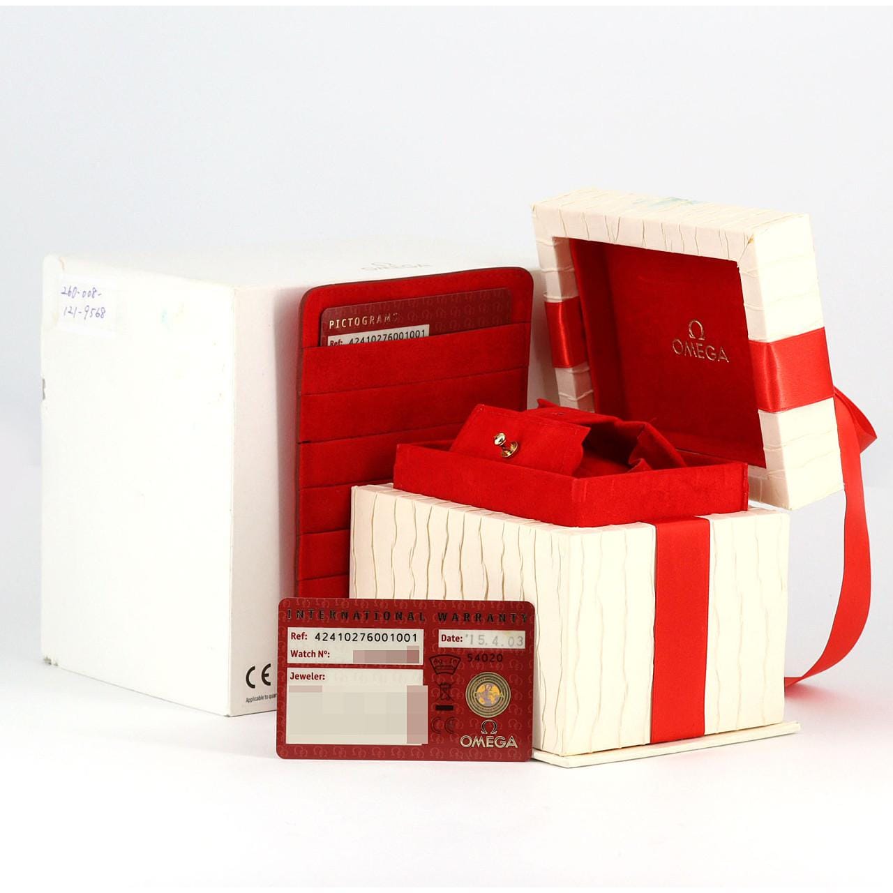 オメガ デ･ヴィル プレステージ 424.10.27.60.01.001 SS クォーツ