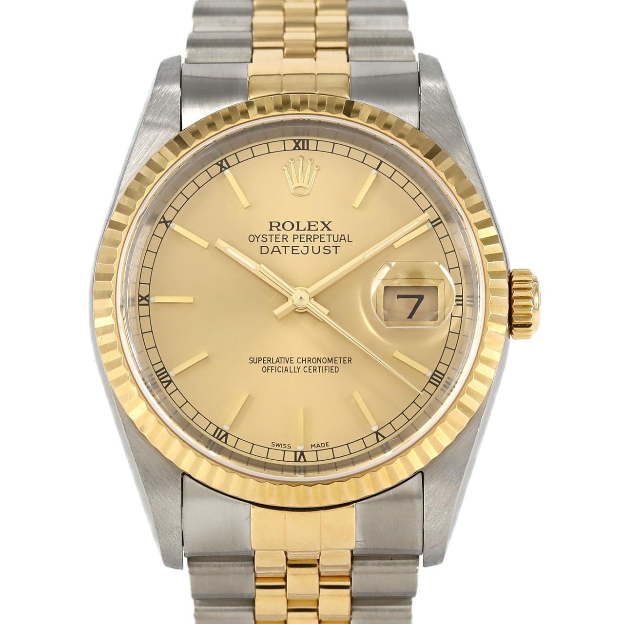ROLEX Datejust 16233 SSxYG自動上弦Y 號