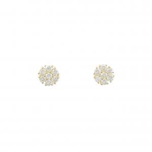 【リメイク】K18YG ダイヤモンド ピアス 0.30CT