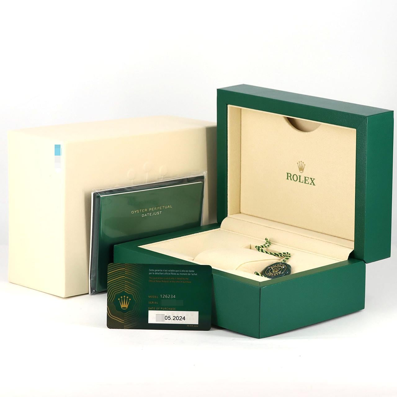 【新品】ロレックス デイトジャスト 126234･3 SSxWG 自動巻