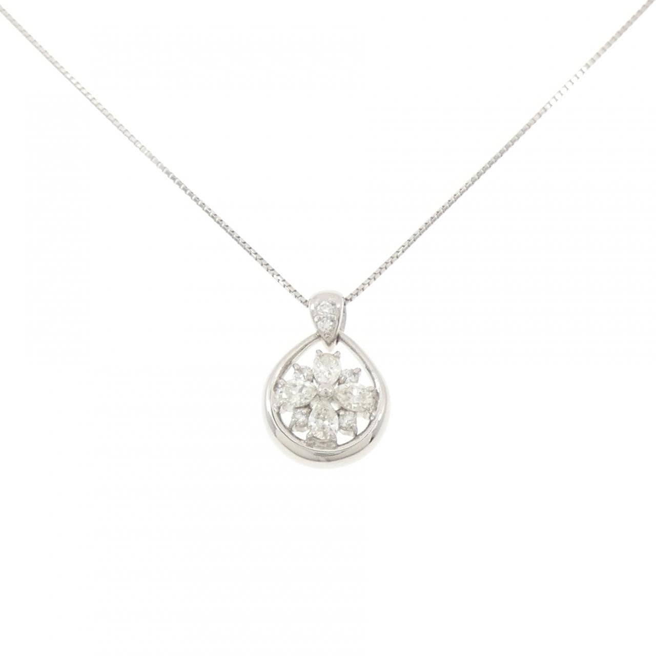 PT900/PT850 ダイヤモンド ネックレス 0.70CT