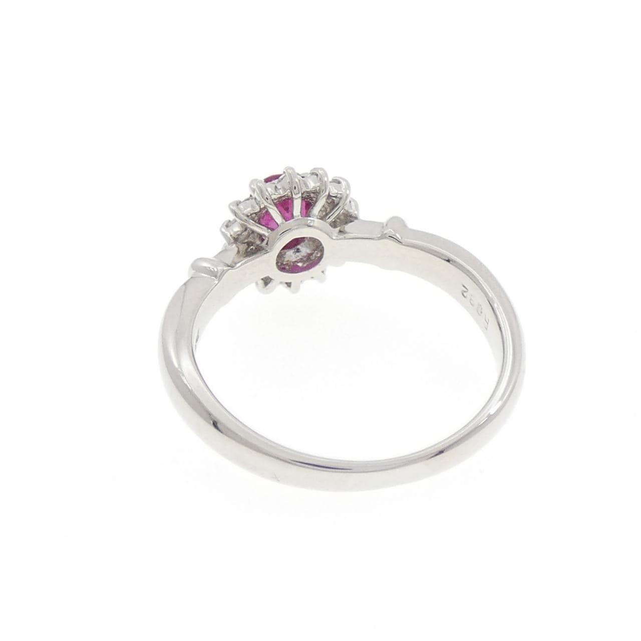 PT900 ルビー リング 0.32CT