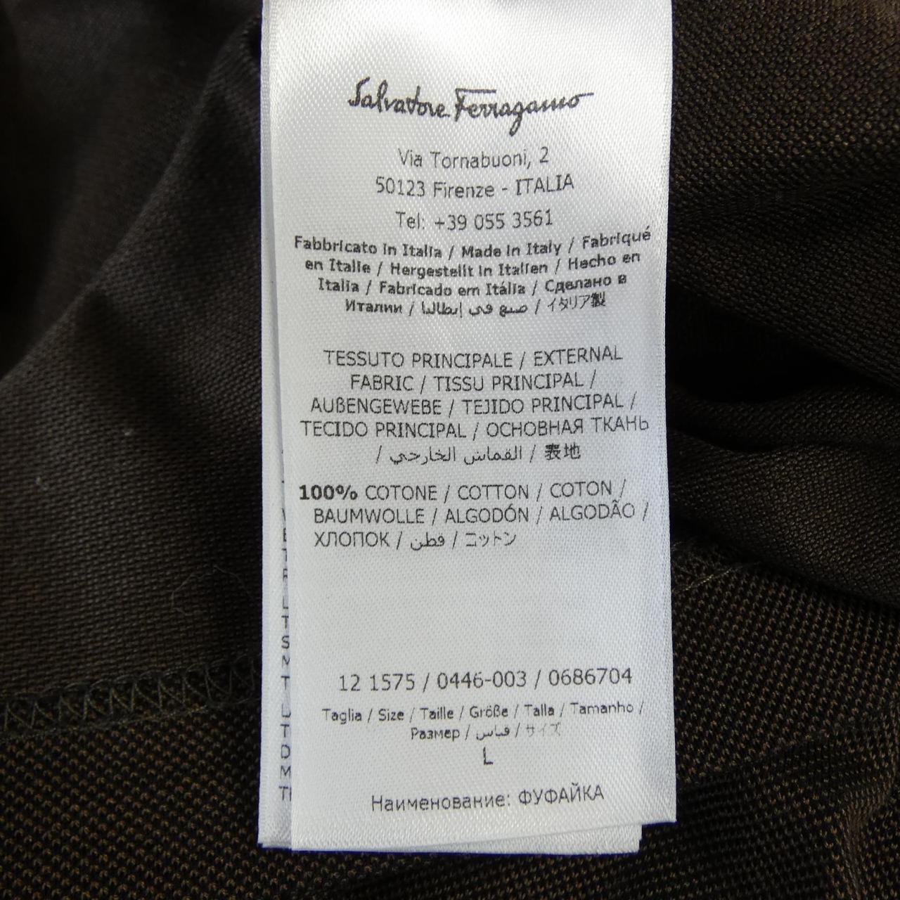 サルヴァトーレフェラガモ SALVATORE FERRAGAMO ポロシャツ