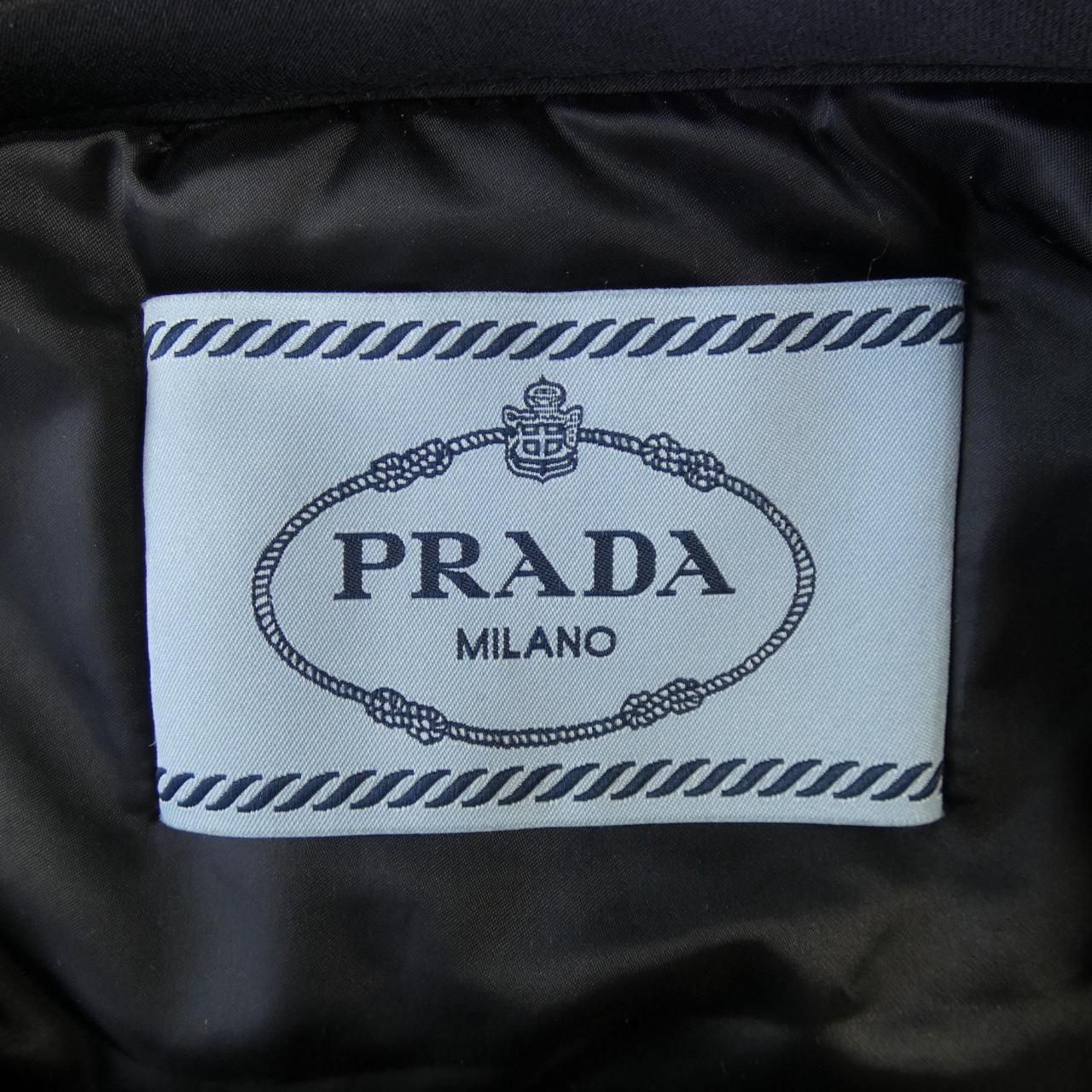 プラダ PRADA トライアングルロゴ 290510 R212 1DAB ノーカラージャケット