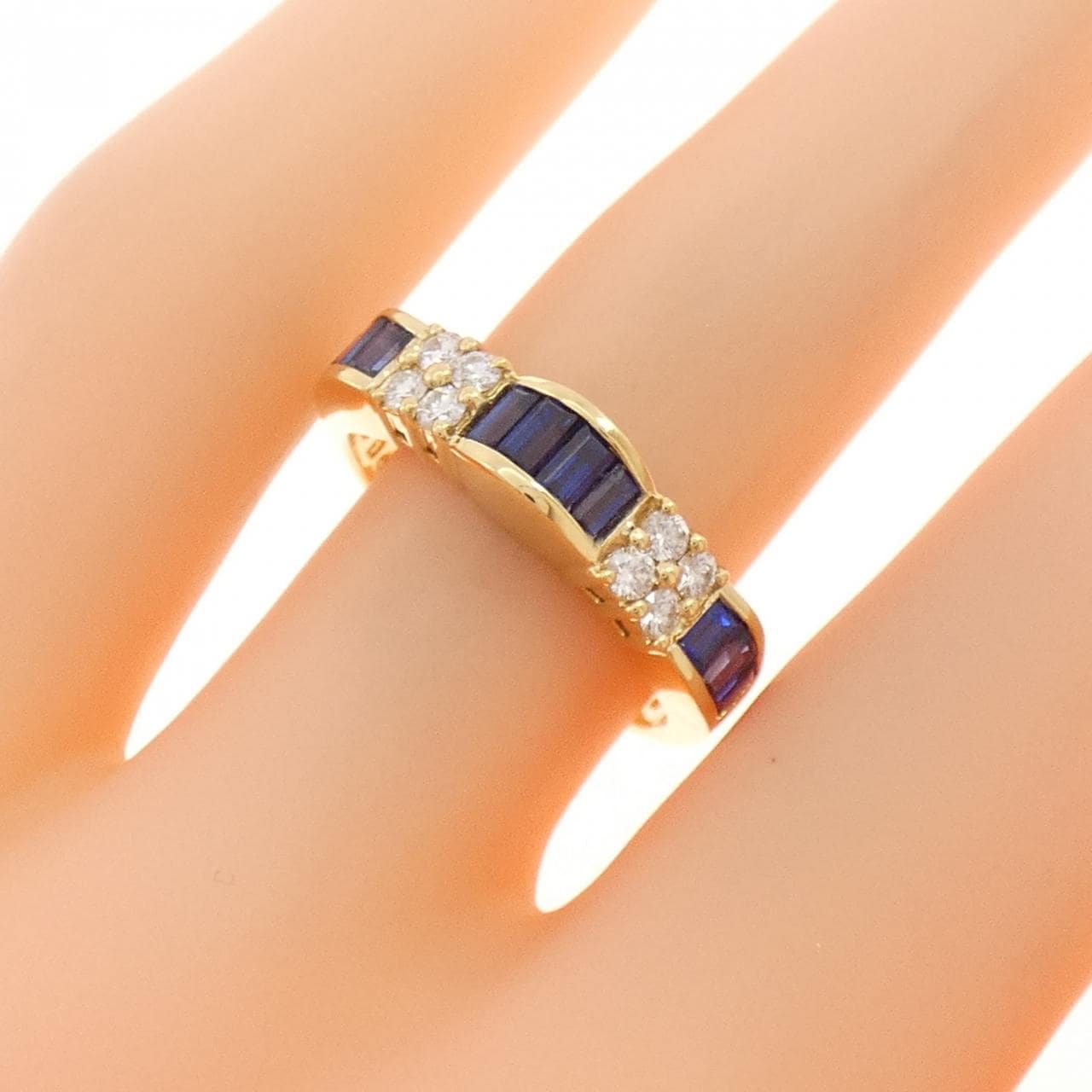 ミキモト サファイヤ リング 1.03CT