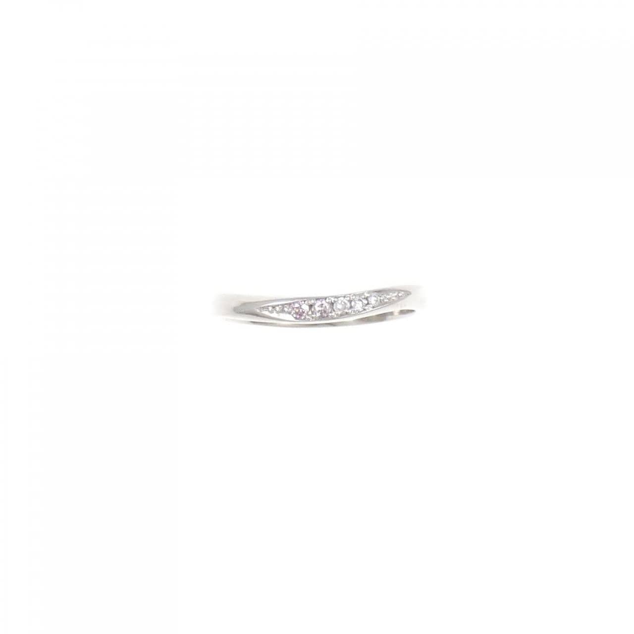 PT950 ダイヤモンド リング 0.045CT