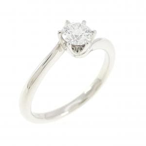 PT900 ダイヤモンド リング 0.315CT D VVS1 3EXT H&C