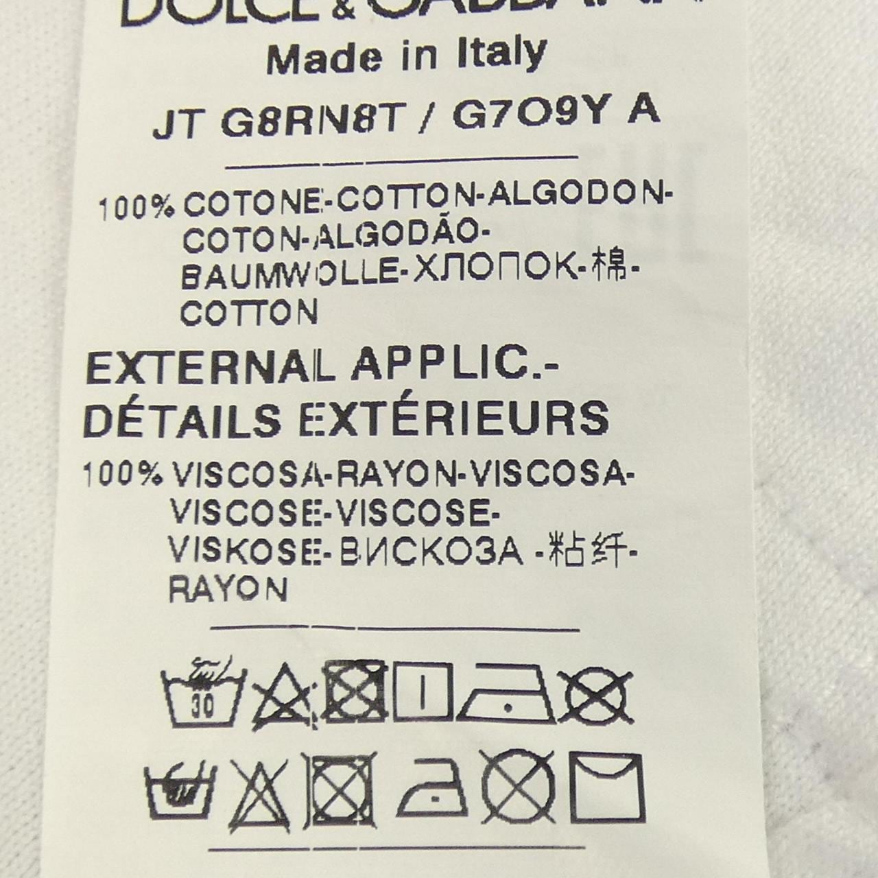 ドルチェアンドガッバーナ DOLCE&GABBANA G8RN8T/G7O9Y Tシャツ