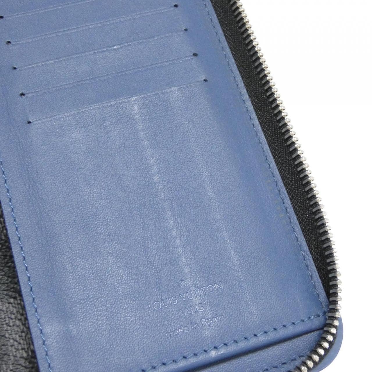 ルイヴィトン ダミエ グラフィット ジッピー ウォレット ヴェルティカル N63305 財布