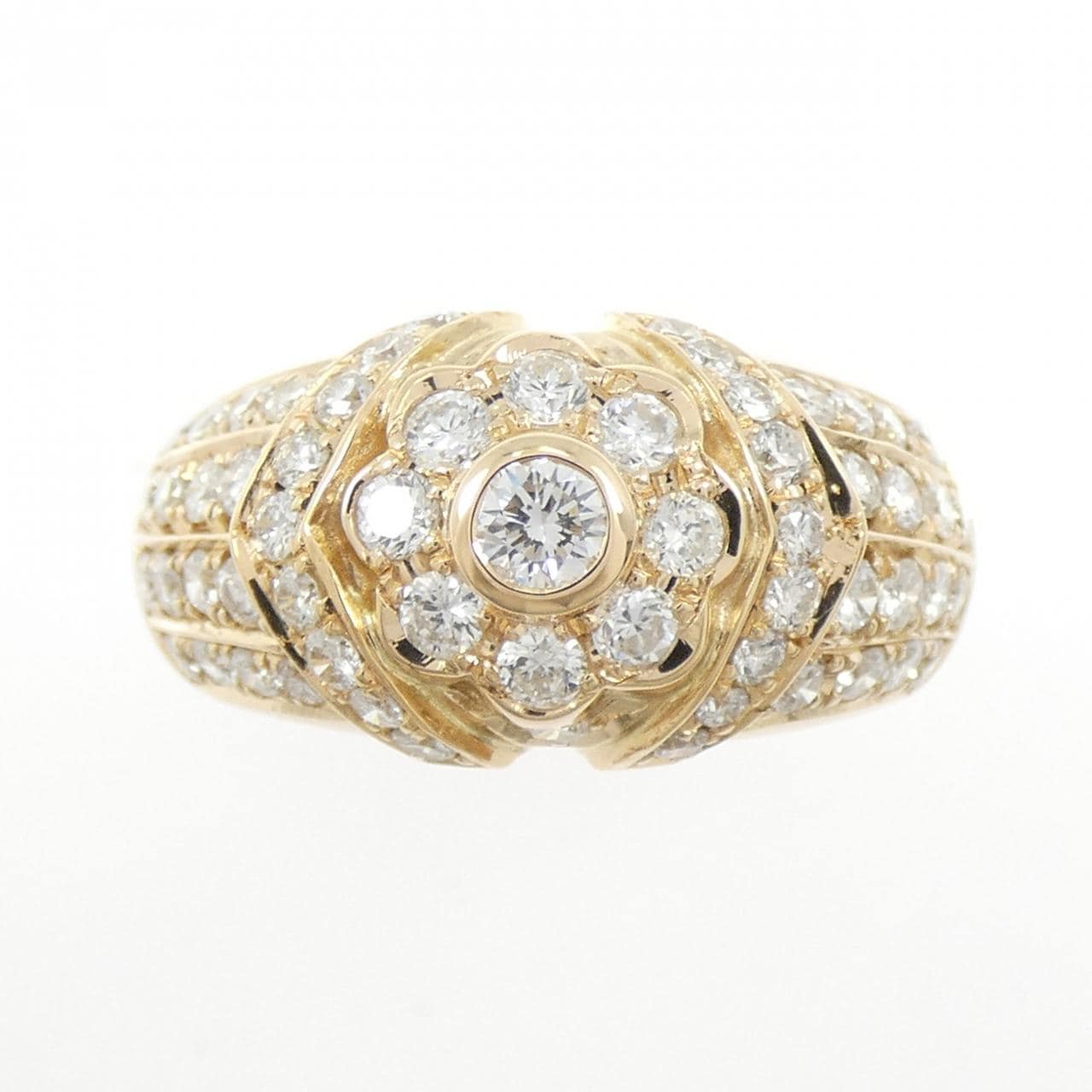 750YG ダイヤモンド リング 1.27CT