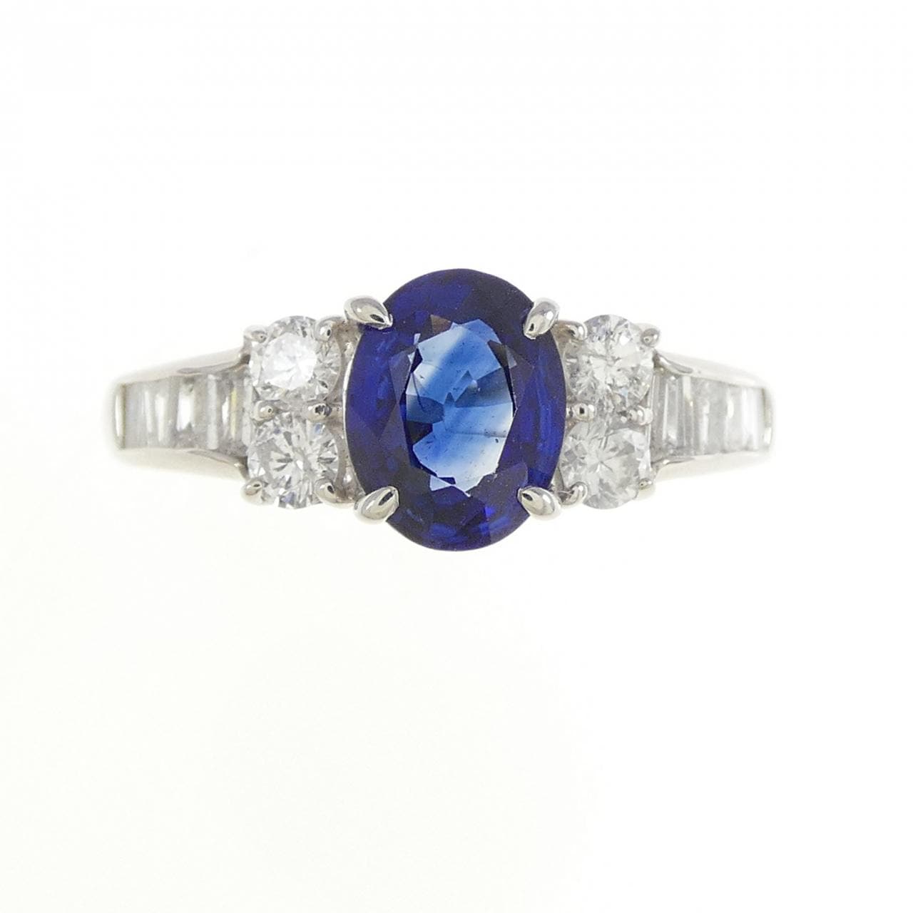PT900 サファイヤ リング 1.30CT