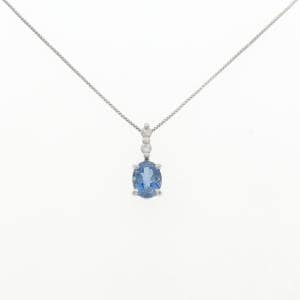 PT900/PT850 アクアマリン ネックレス 0.92CT