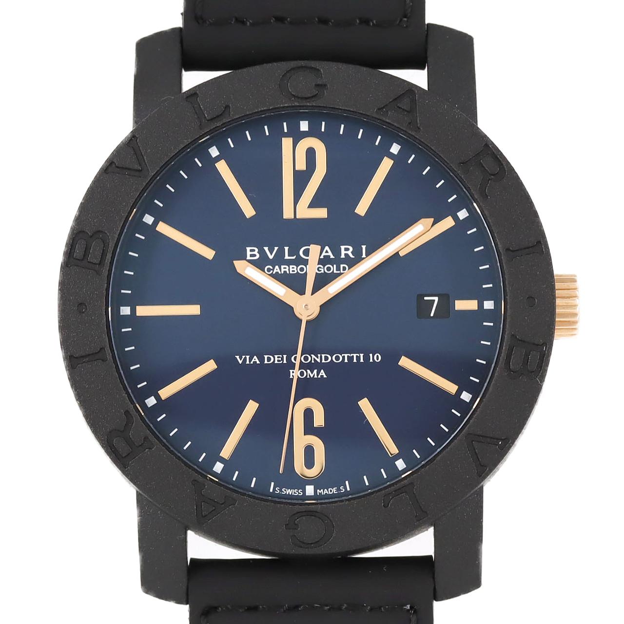 BVLGARI BVLGARI BVLGARI Carbon Gold BB40CL/BBP40C3CGLD/102634 Carbon Automatic