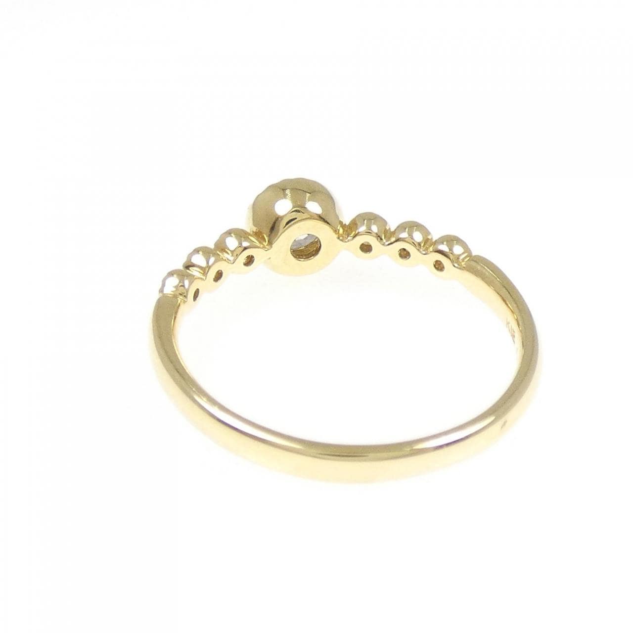 K18YG ダイヤモンド リング 0.212CT