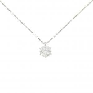 【リメイク】PT900/PT850 ダイヤモンド ネックレス 1.035CT E SI1 VG