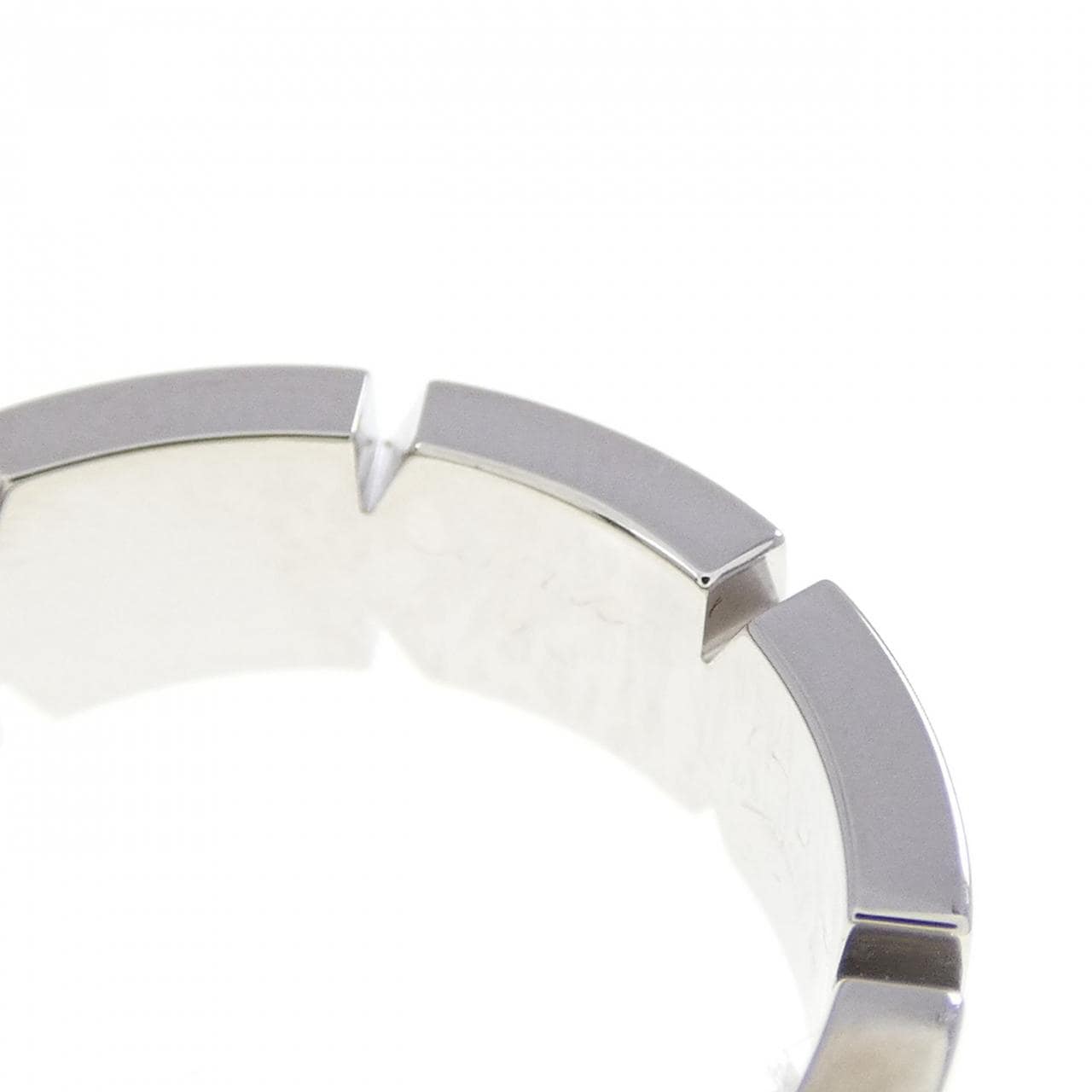 カルティエ タンクフランセーズ ハーフダイヤ リング