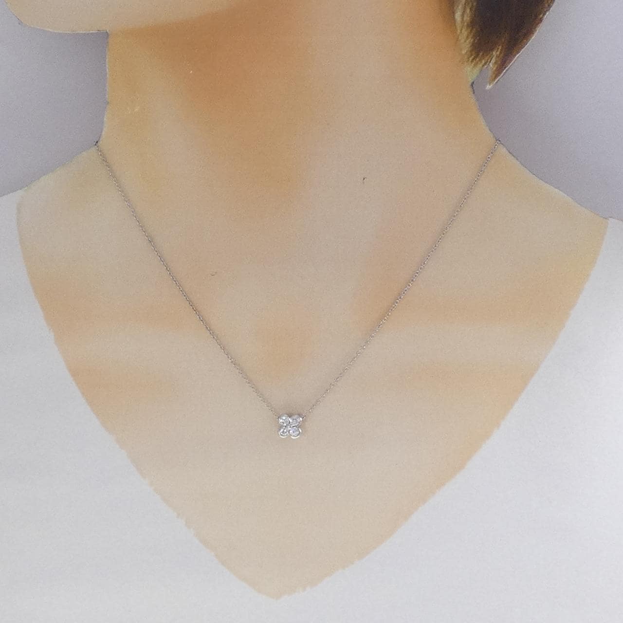 ティファニー 4ベゼル ネックレス