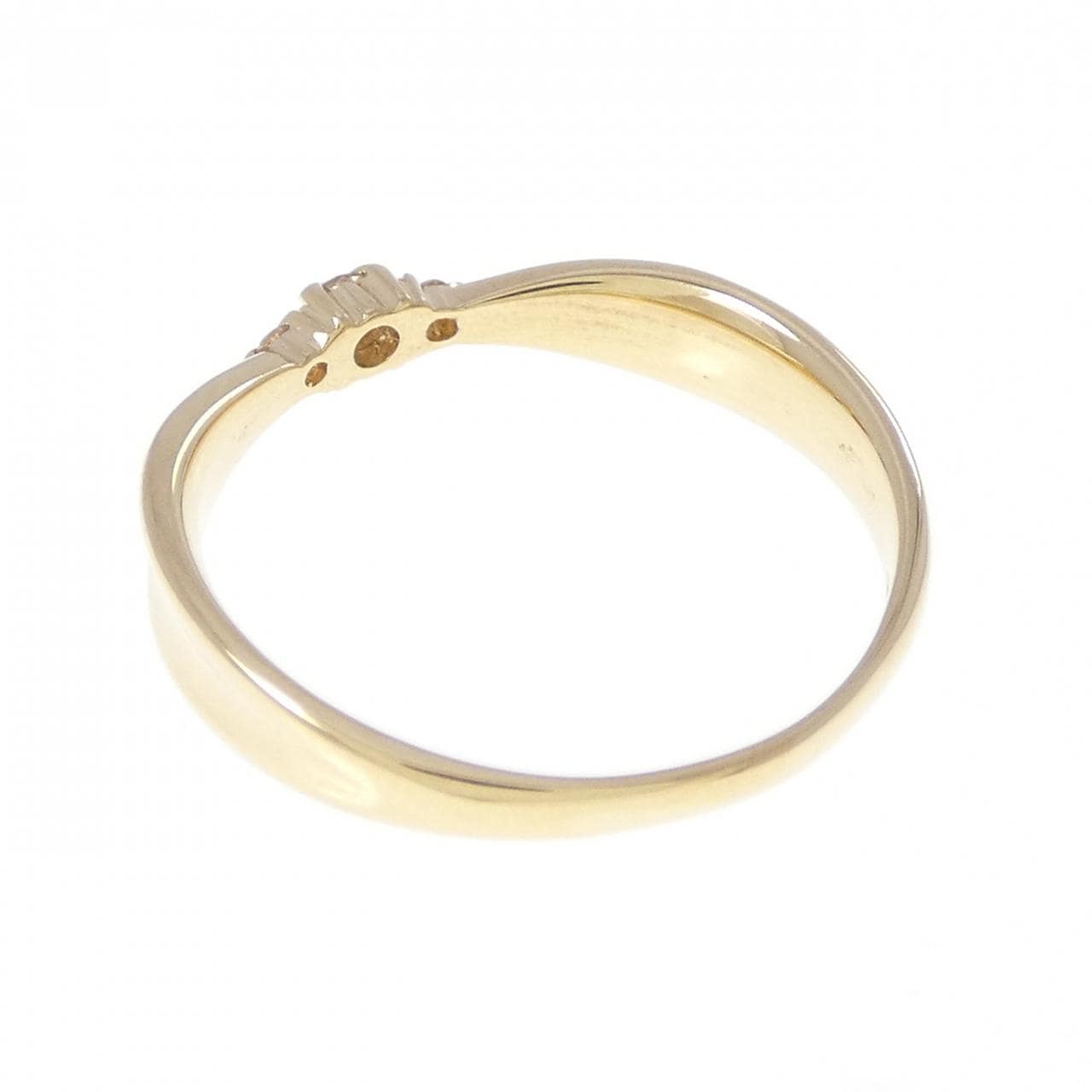 K18YG ダイヤモンド リング