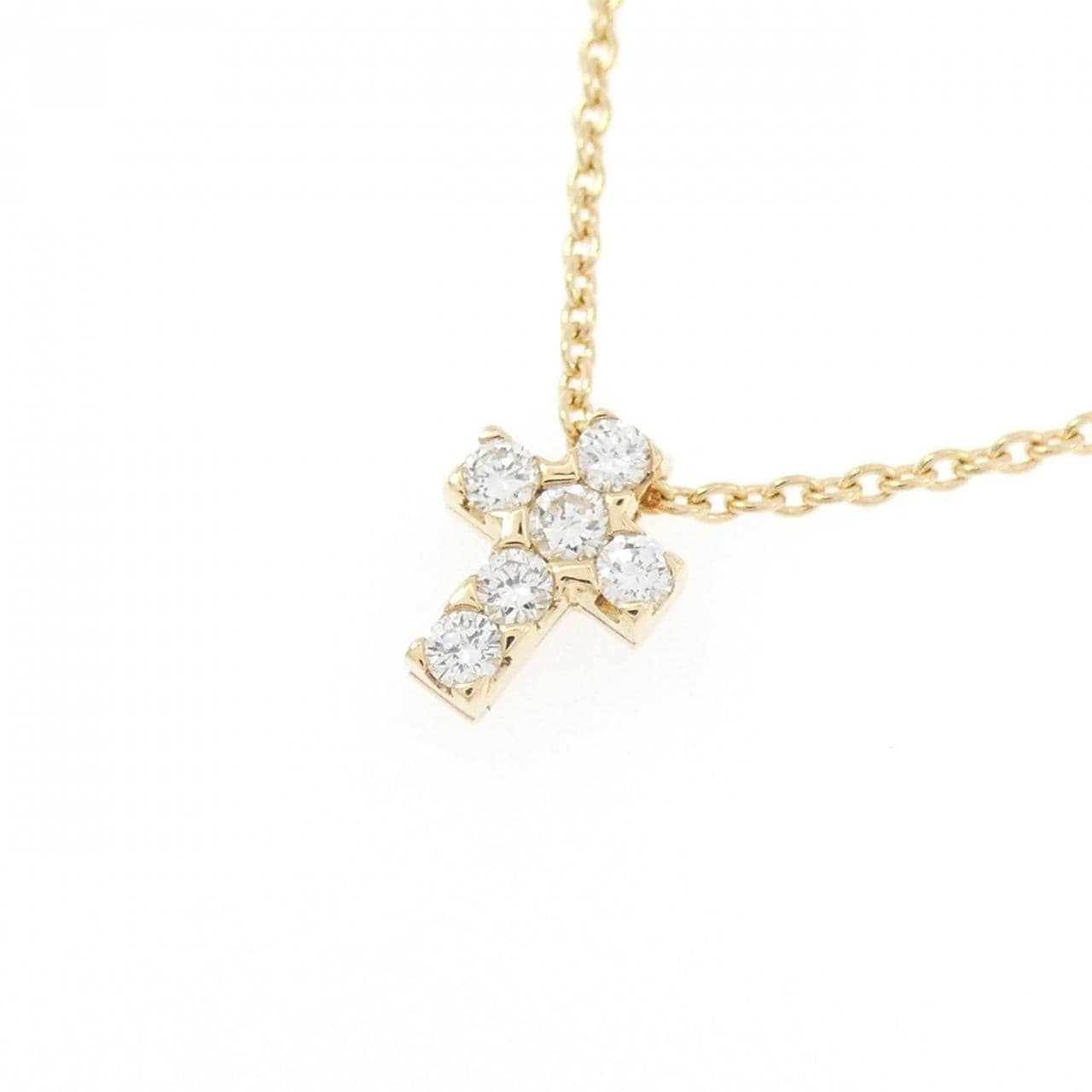 ヴァンクリーフ&アーペル クロアミニアチュール ネックレス 0.18CT