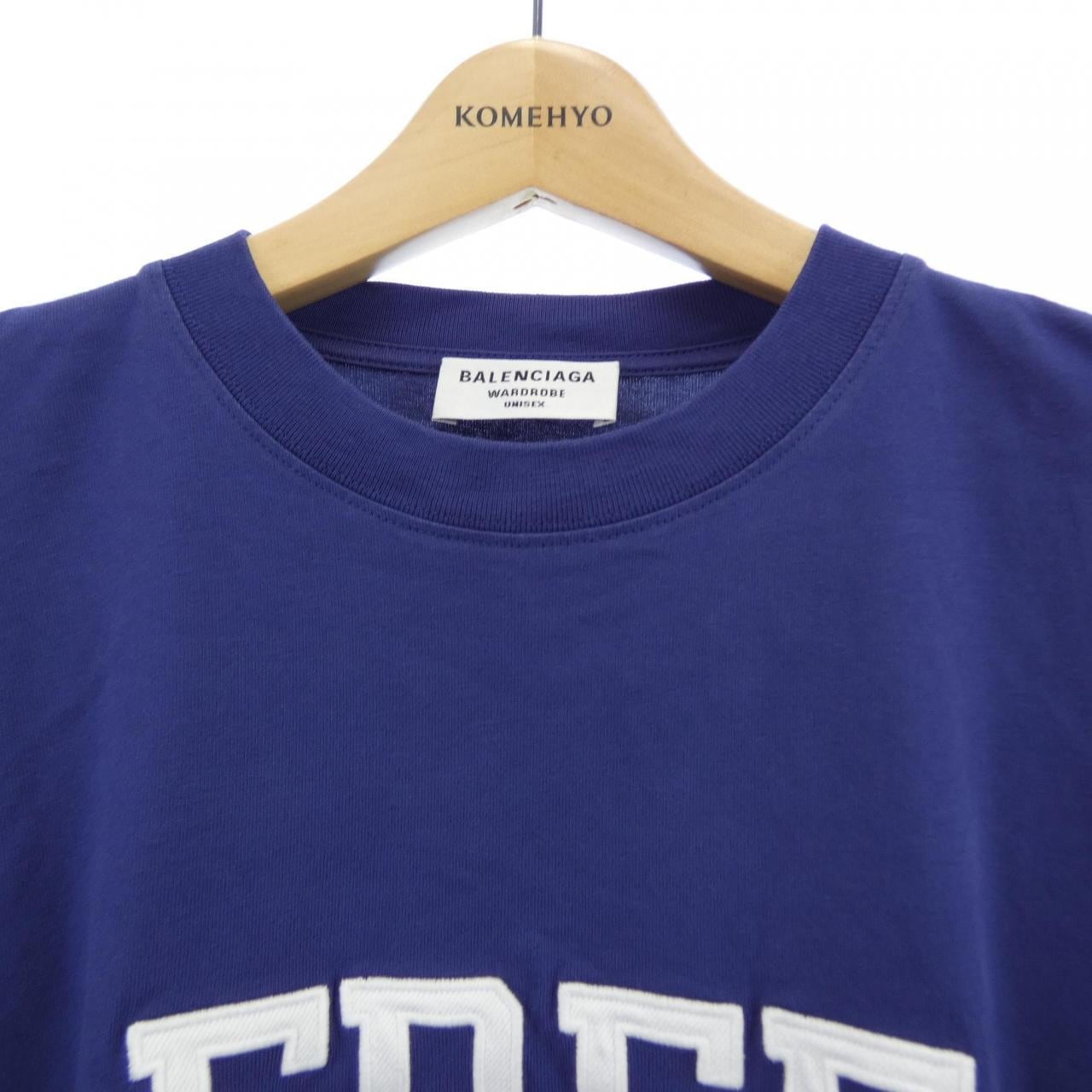 バレンシアガ BALENCIAGA WARDROBE 612965 TKVD3 UNISEX Tシャツ