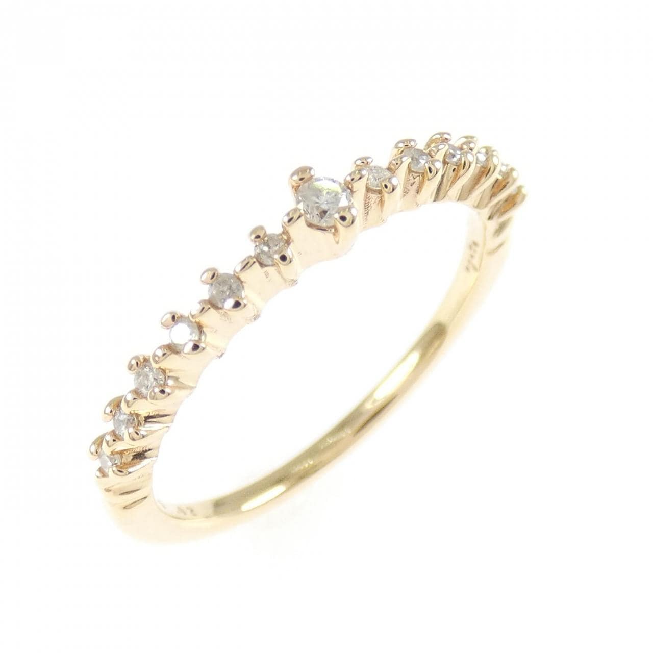 アガット ダイヤモンド リング 0.02CT