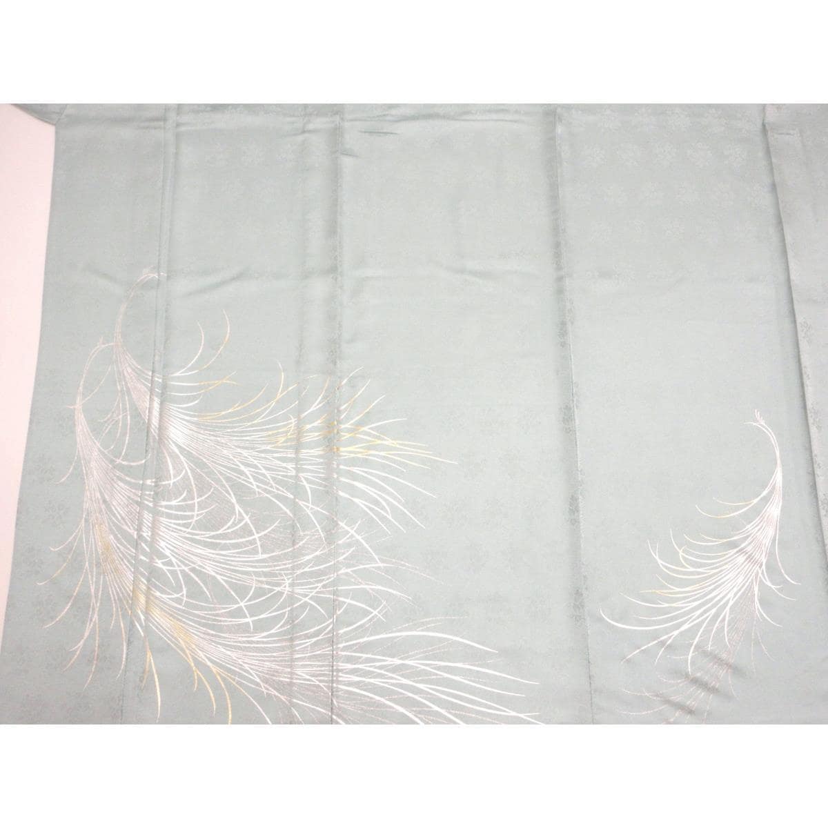 【未使用品】単衣　訪問着　銀彩加工
