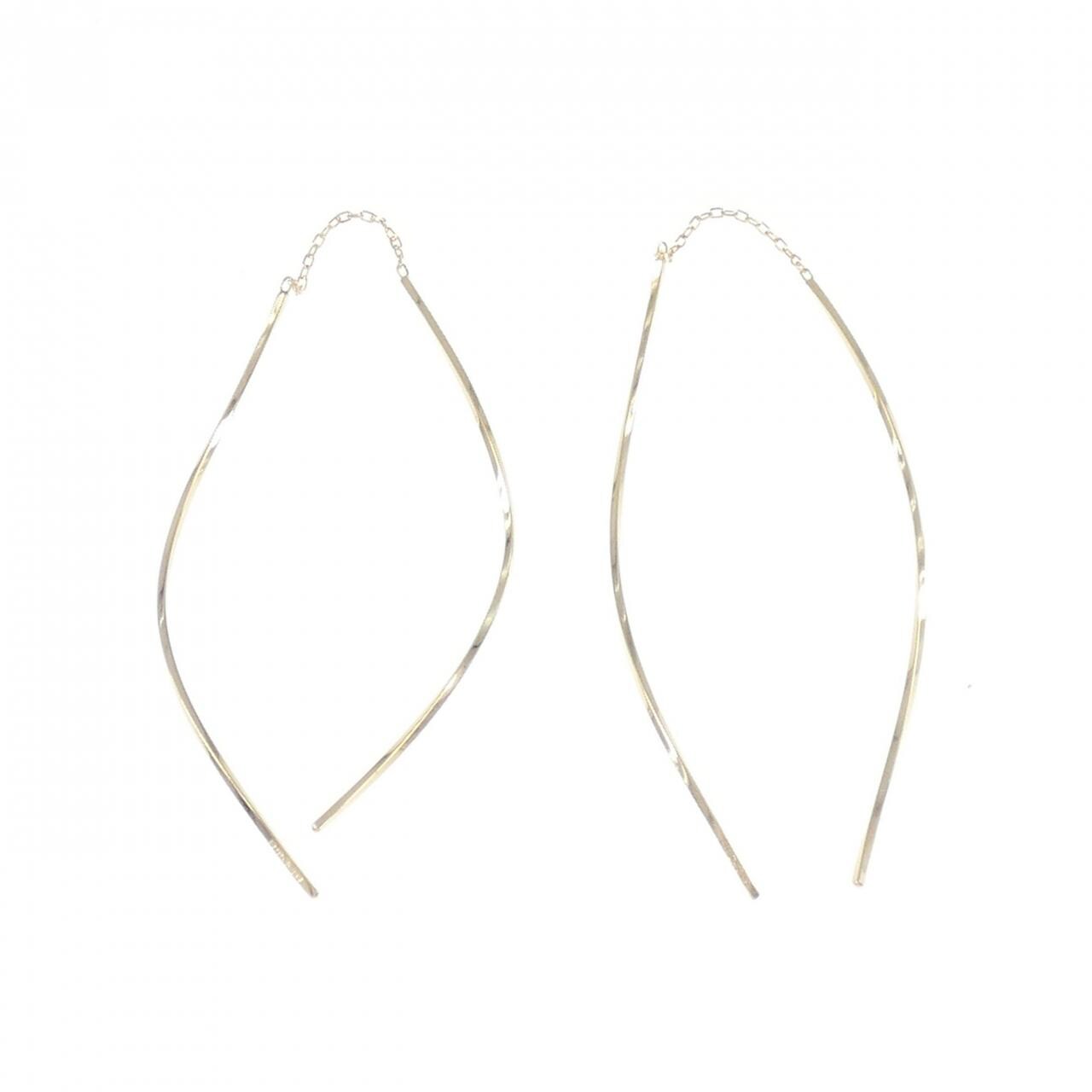 4゜C K18YG earrings