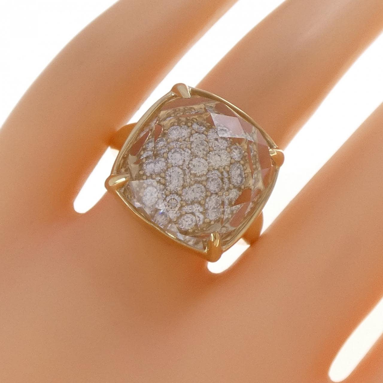 ジーエスティービー クオーツ リング