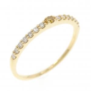 K18YG ダイヤモンド リング 0.02CT