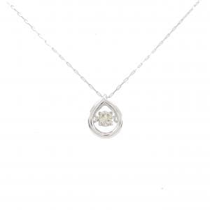 【新品】PT900 ダイヤモンド ネックレス 0.08CT