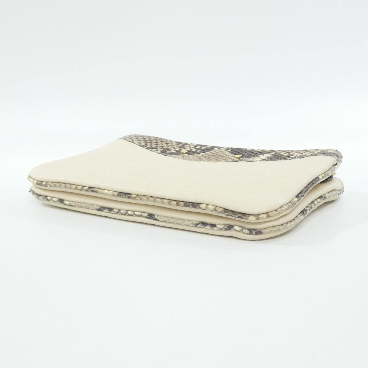 ルイヴィトン モノグラム アンプラント+エキゾチック レザー ポシェット ドゥーブル ジップ N96322 ショルダーバッグ