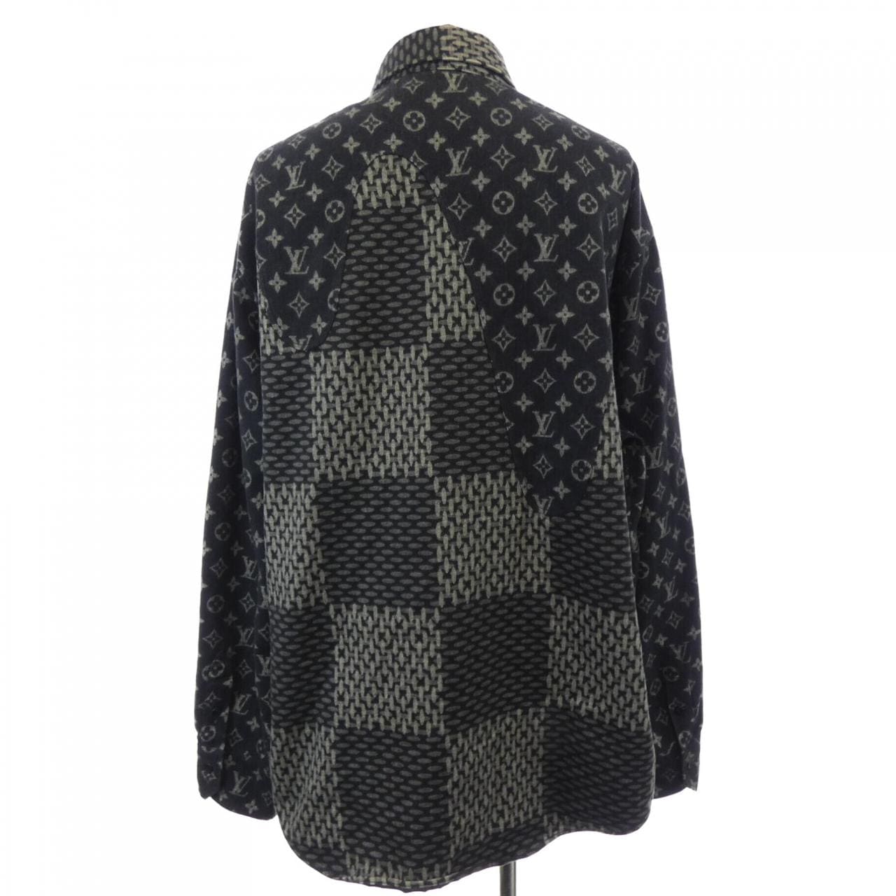 ルイヴィトン LOUIS VUITTON モノグラムウエーブジャイアントダミエ　NIGO HJS02WVJI シャツ