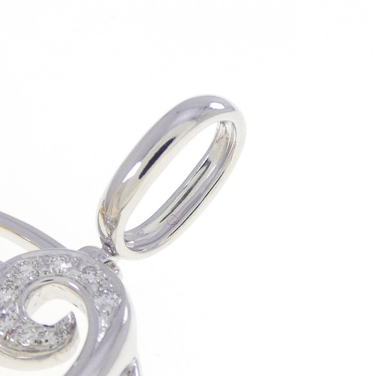 18KYG/18KWG ダイヤモンド ペンダント 0.63CT