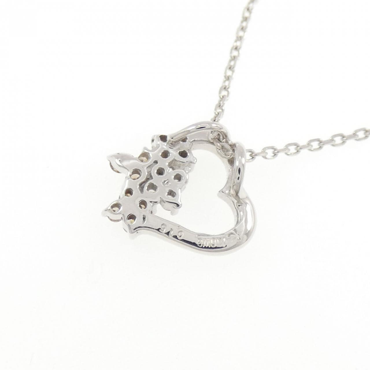 クミキョク ダイヤモンド ネックレス 0.15CT