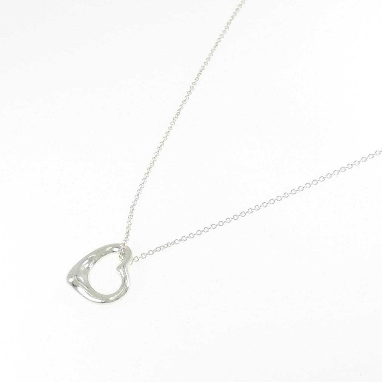 ティファニー オープンハート ネックレス